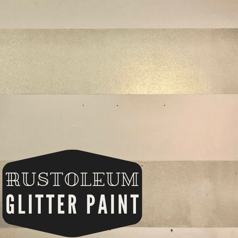 HOW TO PAINT A GLITTER WALL
