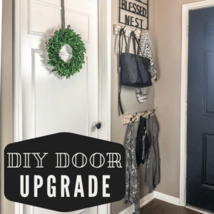 dit door upgrade for a flat interior door