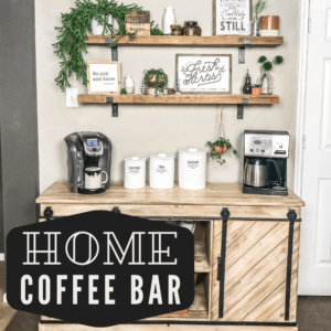 Home Coffee Bar Design