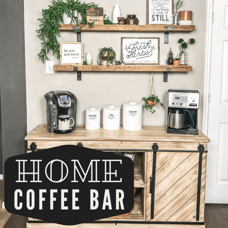 How to create a coffee bar in your home