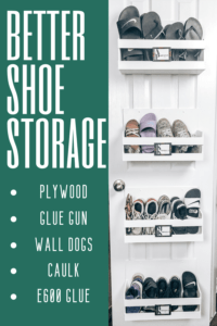 better shoe storage supplies