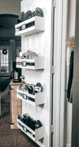 Revolutionary DIY Shoe Storage to Replace Over the Door Shoe Racks