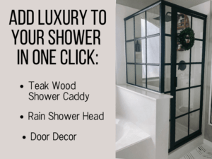 stand up shower - The DIY Vibe