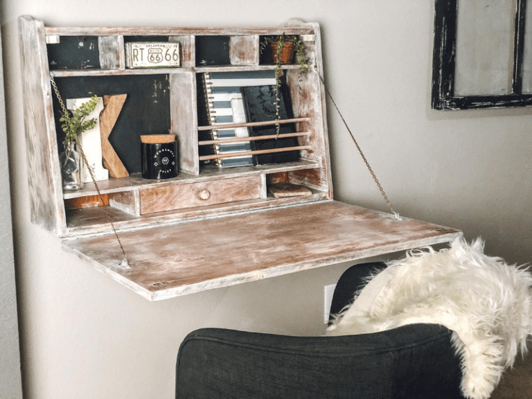 4 Savvy Desk Ideas for Small Spaces - The DIY Vibe
