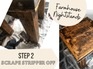 Farmhouse Nightstands DIY step 2