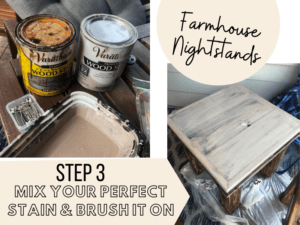 Farmhouse Nightstands DIY Step 3