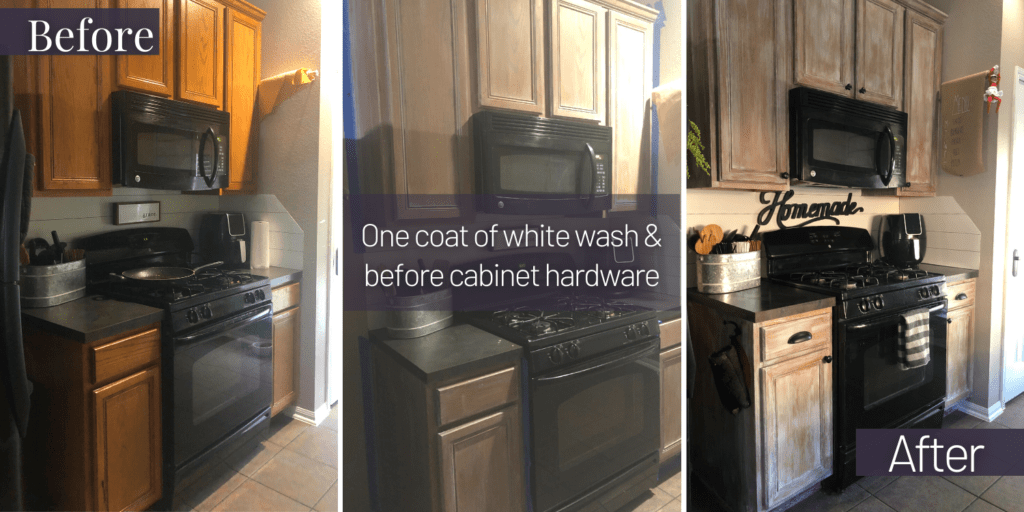 Updating Oak Kitchen Cabinets Before and After Pictures That Will ...