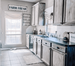 updating oak kitchen cabinets before and after pictures