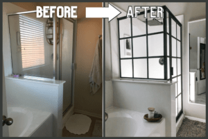 bathroom makeover diy before and after pictures of the shower