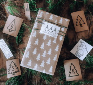 DIY Christmas gift tags