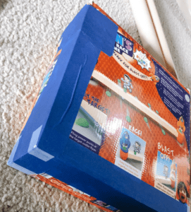 how to repair board game boxes with painters tape