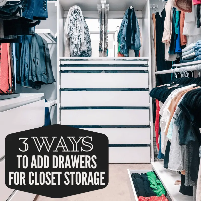 DIY Closet Shelves for any skill level - The DIY Vibe