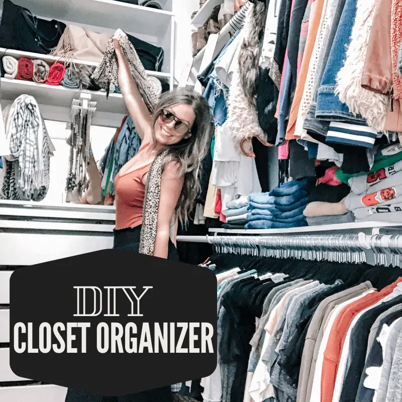 DIY Closet Shelves for any skill level - The DIY Vibe