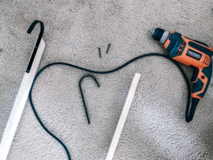 Adding hooks to the closet library ladder